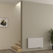 Design-Paneelheizkörper SOMERA Weiß – Horizontal, Doppellagig